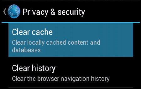 android-browser-cache